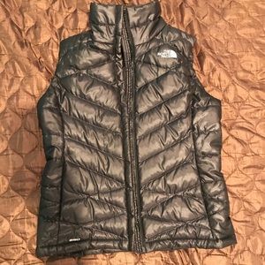 Black Northface Puffer Vest